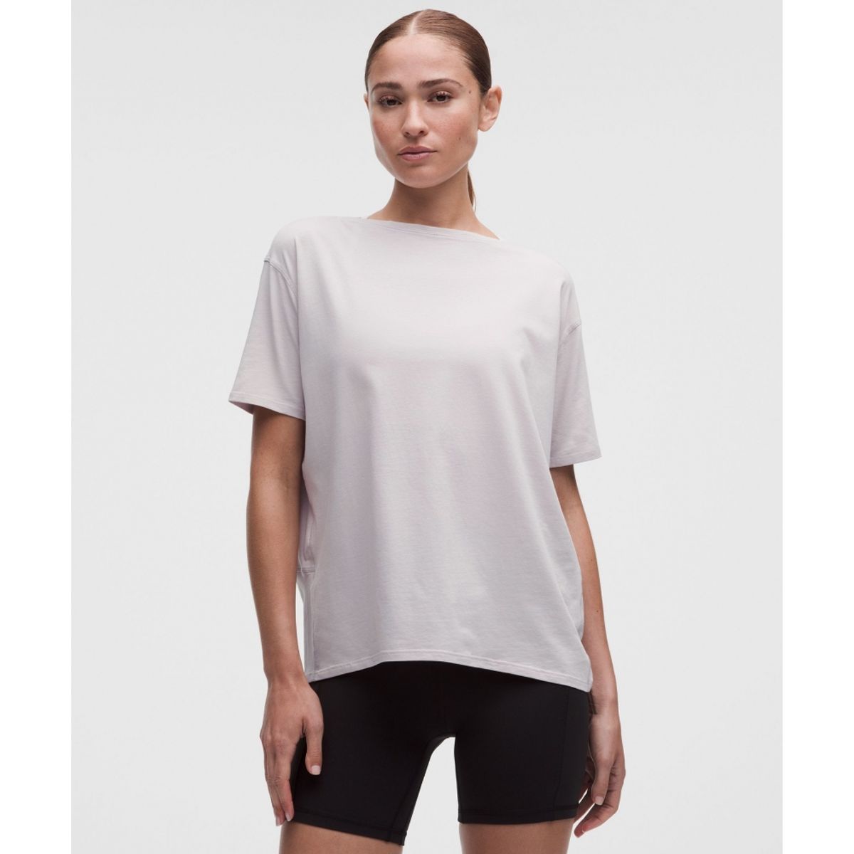 룰루레몬(LULULEMON) 백 인 액션 코튼 티셔츠  ICYT