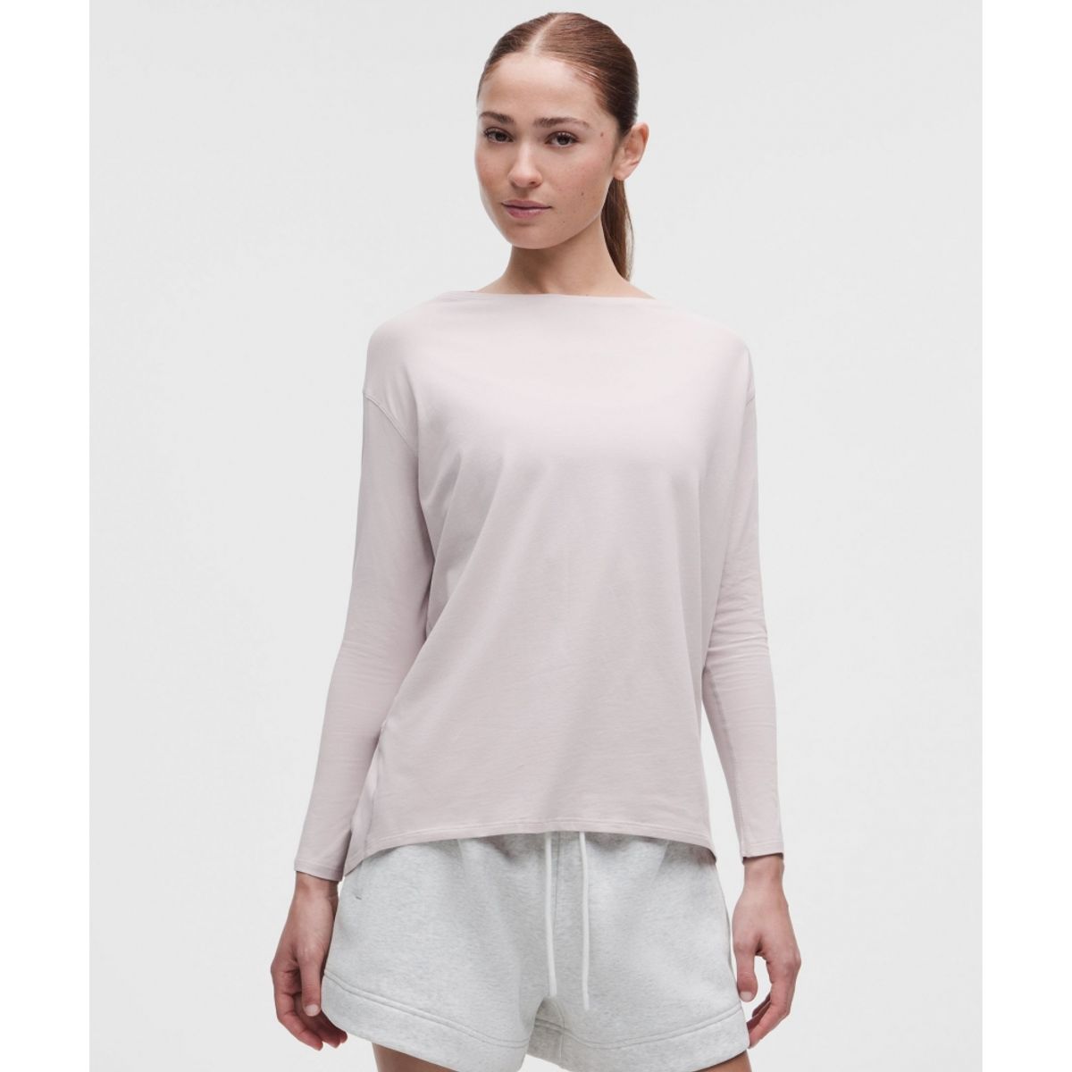 룰루레몬(LULULEMON) 백 인 액션 코튼 롱슬리브 셔츠  ICYT