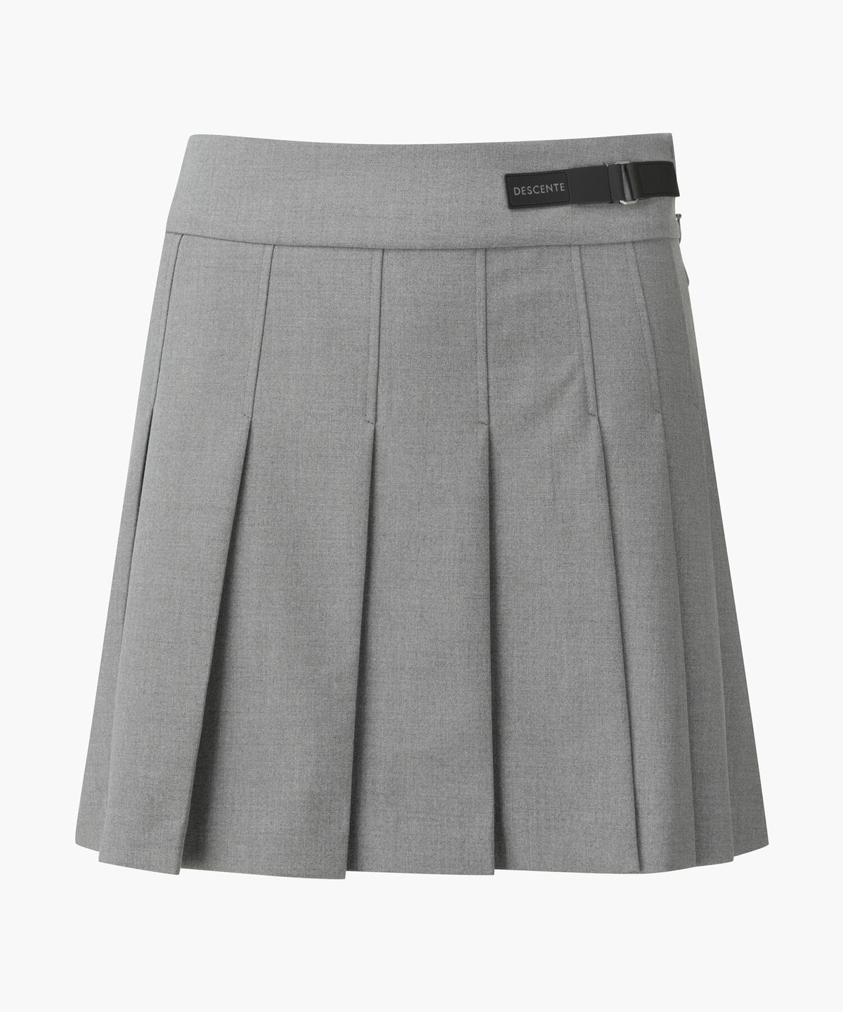 데상트 골프(DESCENTE GOLF) 여성 벨트장식 플리츠 스커트  DR32WFSK83
