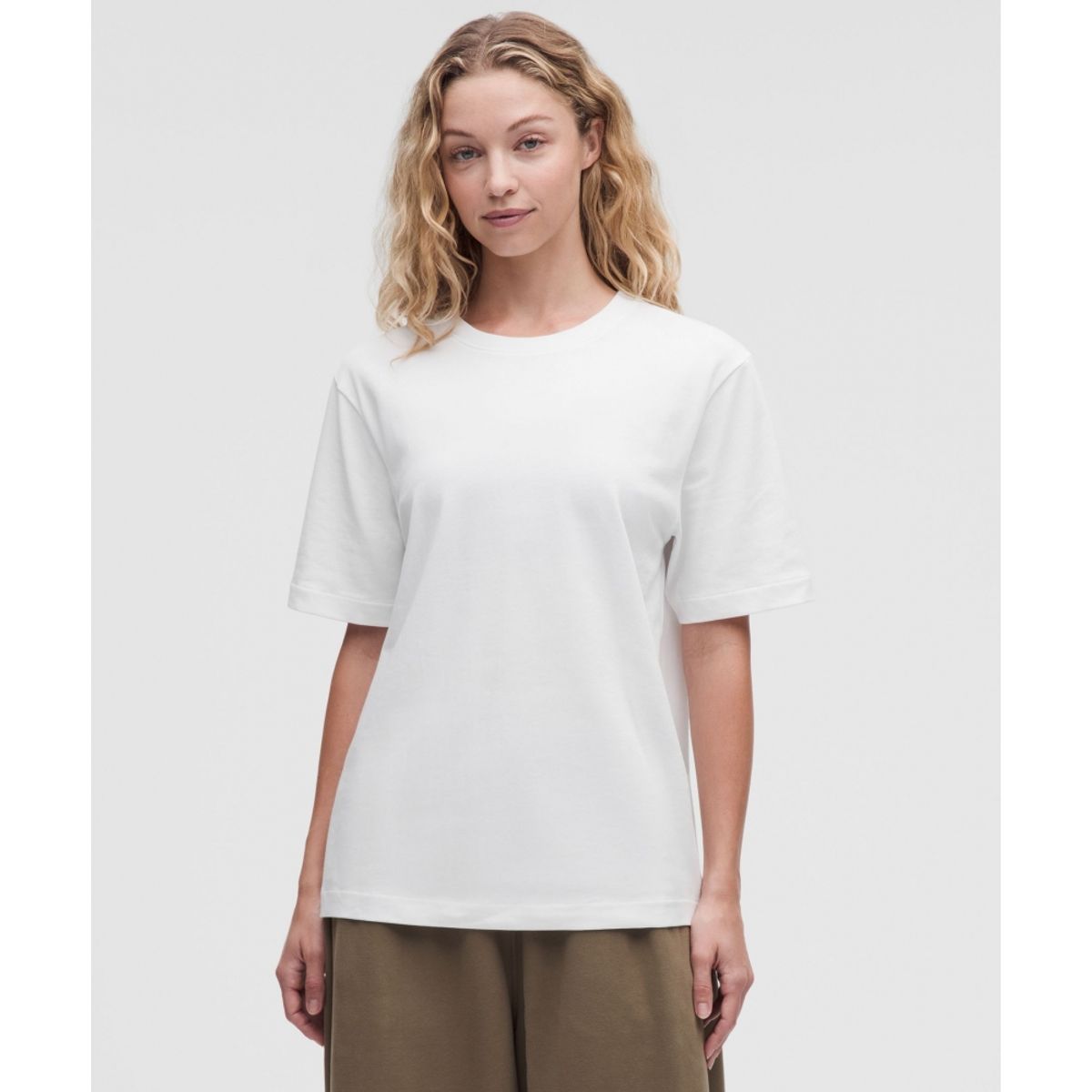 룰루레몬(LULULEMON) 포에버 페이보릿 티셔츠  WHT