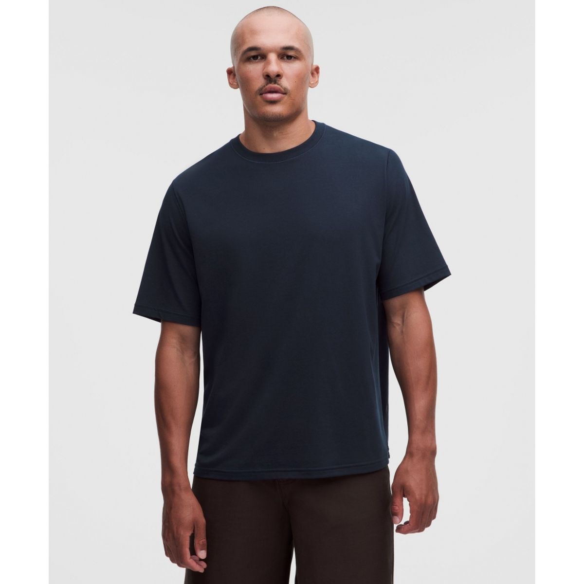 룰루레몬(LULULEMON) 에브리데이 코튼 블렌드 릴랙스드 티셔츠 *헤더드  TRNV