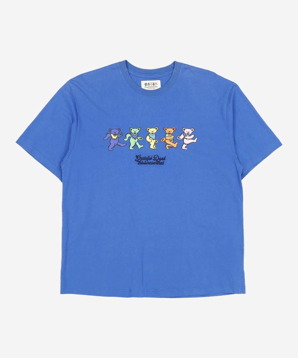 디스이즈네버댓(THISISNEVERTHAT) GD Dancing Bears Tee Blue L