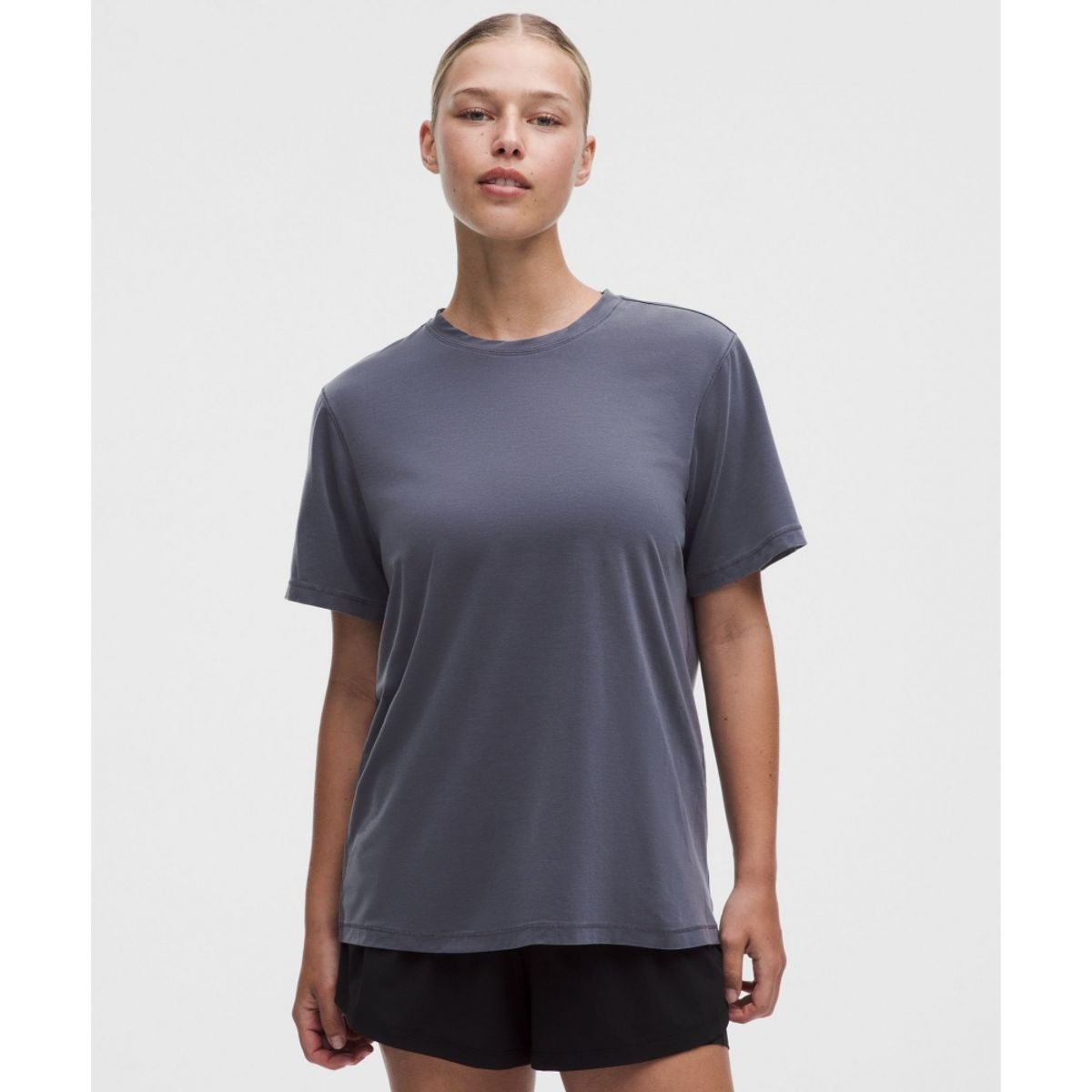룰루레몬(LULULEMON) 이지셋 숏슬리브 셔츠 *워시  DWTN