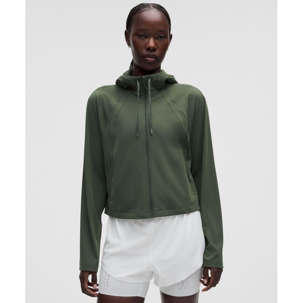 룰루레몬(LULULEMON) 슬릭 퍼포레이티드 러닝 재킷  SYEG