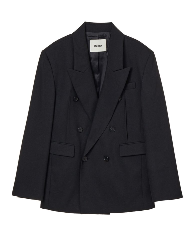 DOUBLE JACKET IN BLACK