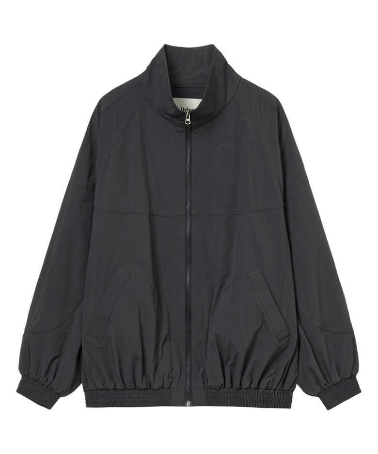 HIGH NECK OVERSIZED JUMPER IN CHARCOAL