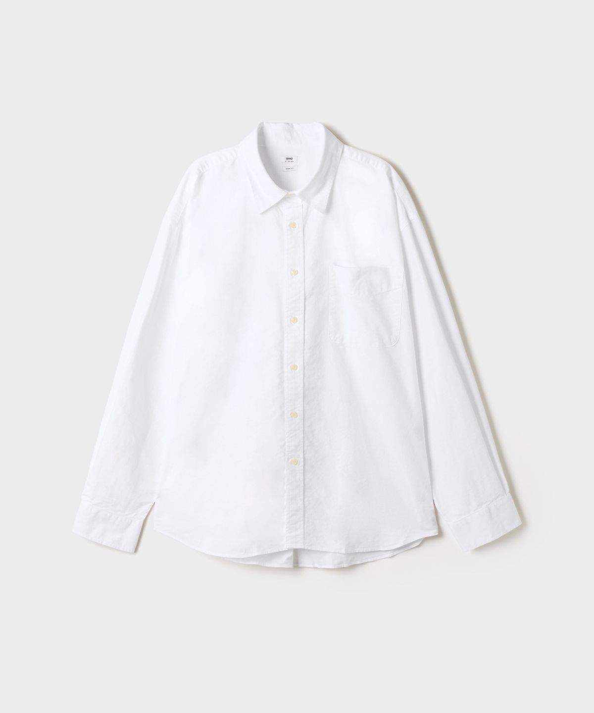 스파오(SPAO) 오버핏 옥스포드 셔츠_SPYWG49C51