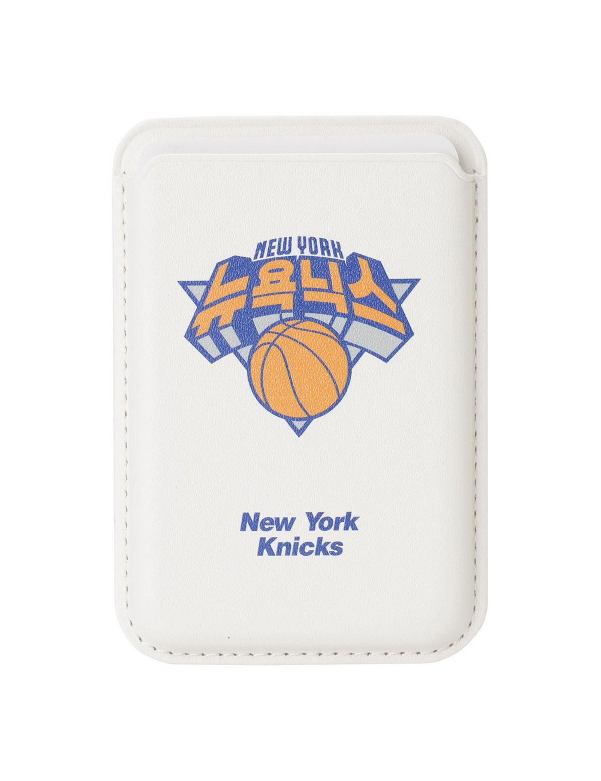 엔비에이(NBA) 팀 한글 로고 맥세이프 카드지갑 오렌지