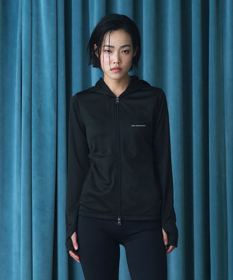LIGHTWEIGHT HOODIE [BLACK]