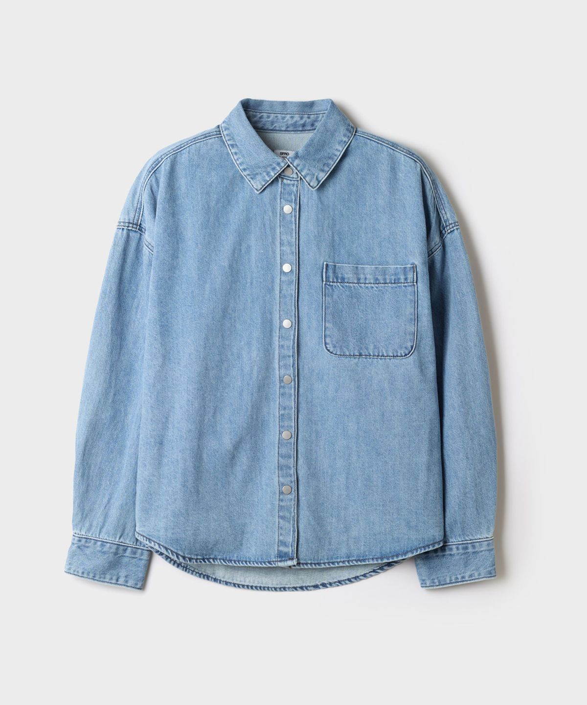 스파오(SPAO) 여성 데님 셔츠형 재킷_SPJEG49G03