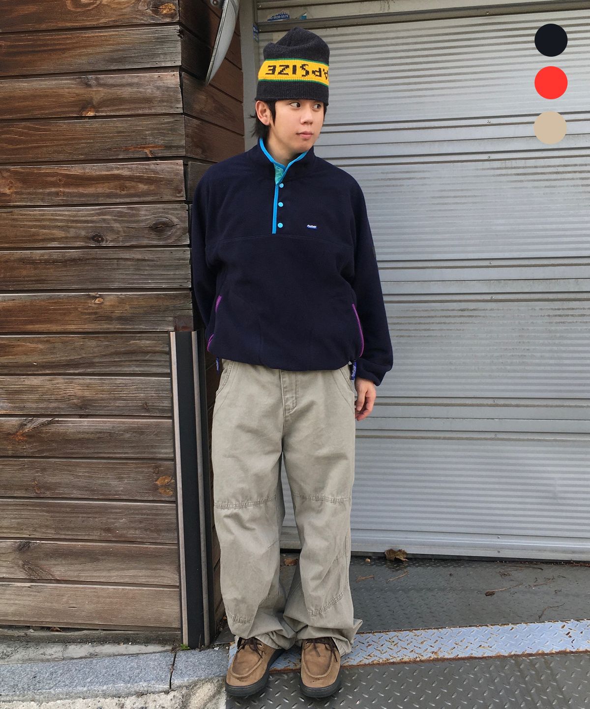 펜필드(PENFIELD) [PF]레거시 하프넥 플리스 자켓_FS3FR01U