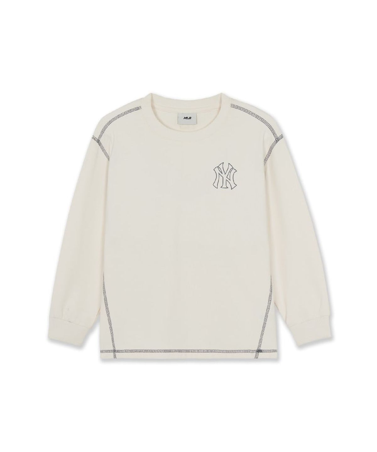 엠엘비 키즈(MLB KIDS) 스포티브 빅럭스 기능성 티셔츠 NY (Cream)