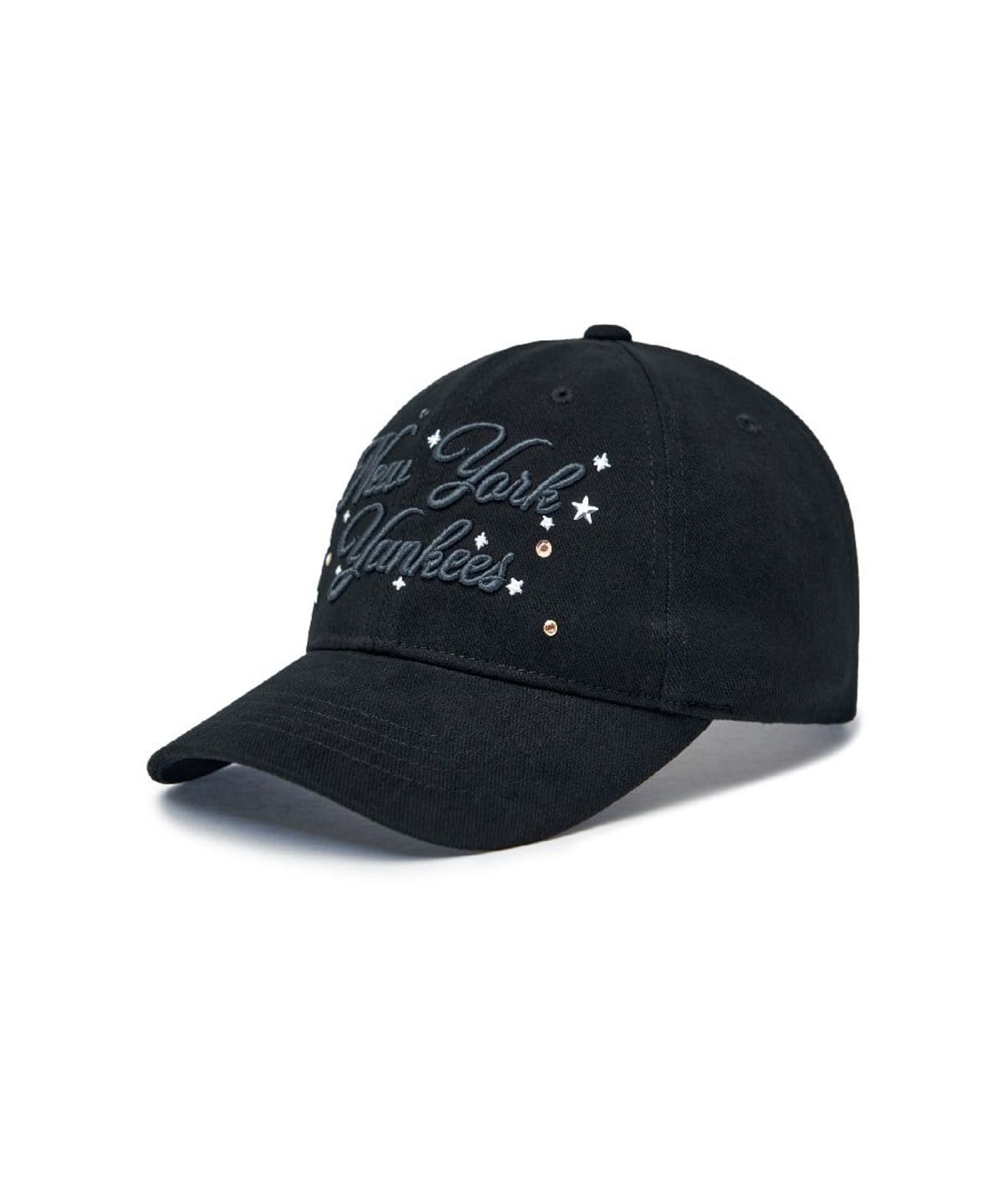 엠엘비 키즈(MLB KIDS) 여아 스톤비즈 피치트윌 볼캡 NY (Black)
