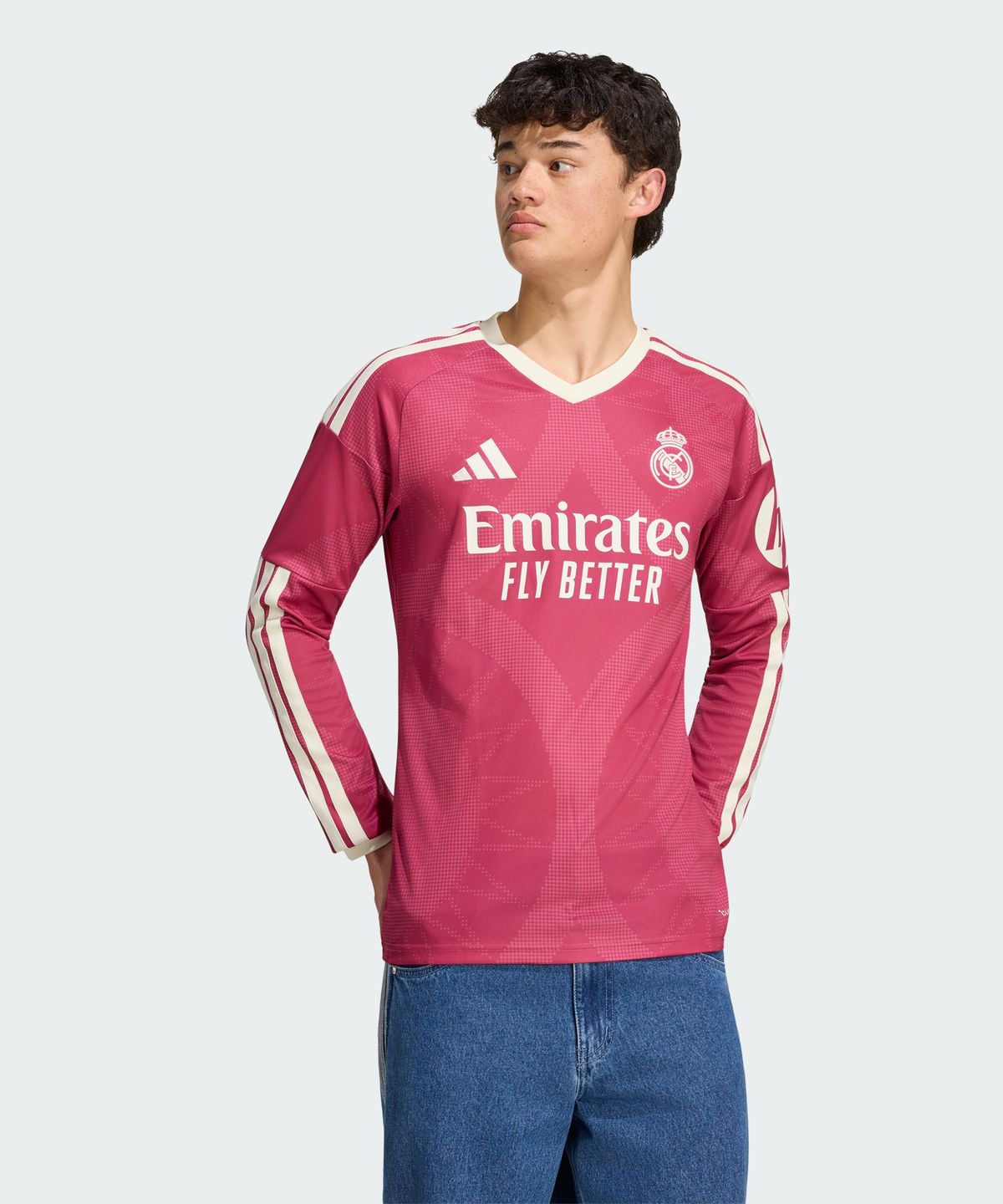 아디다스(ADIDAS) 레알 마드리드 26/27 롱 슬리브 TF 저지 KH1275