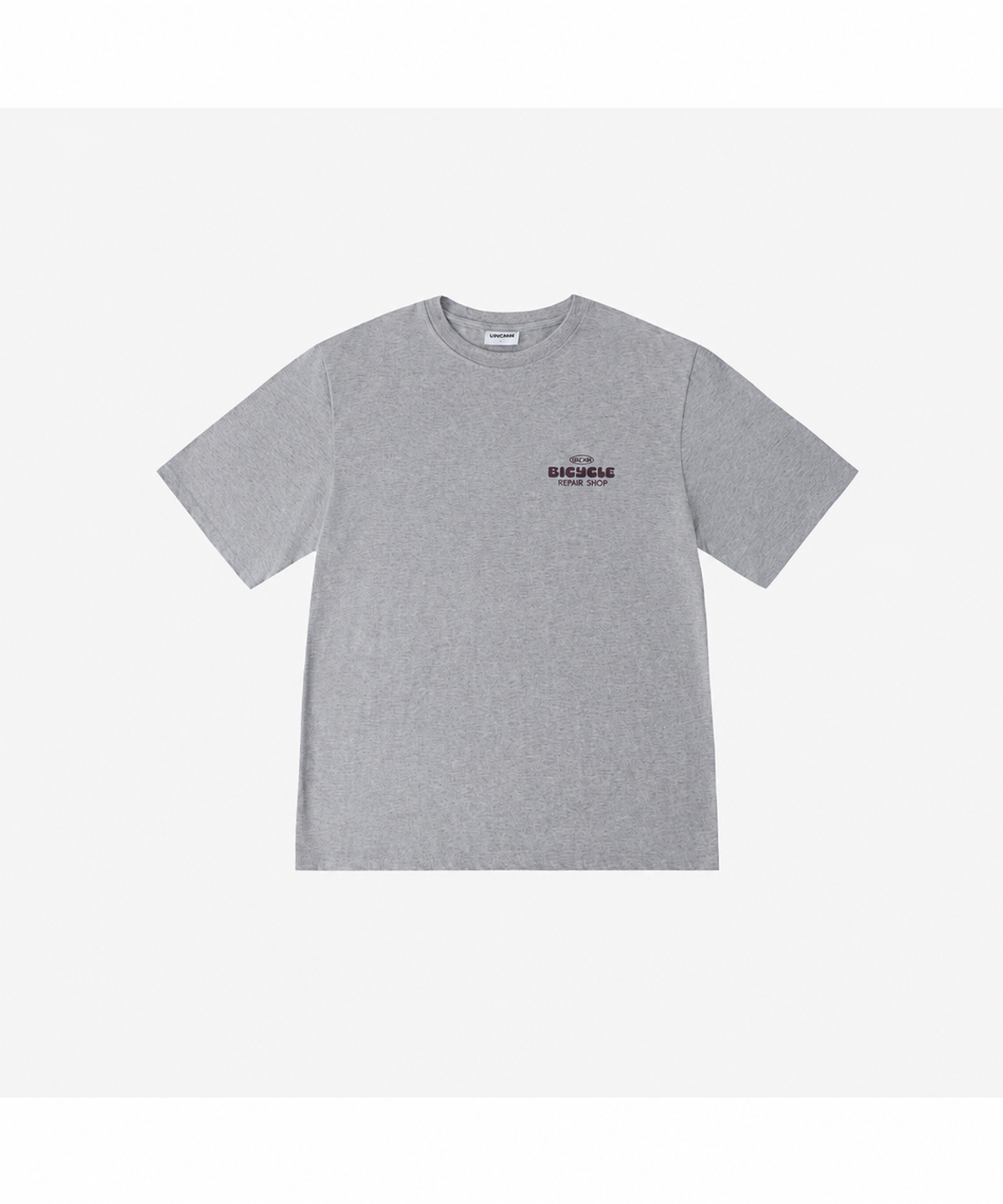 언커먼(UNCMN) HONEY BADGER REPAIR T-SHIRT GREY
