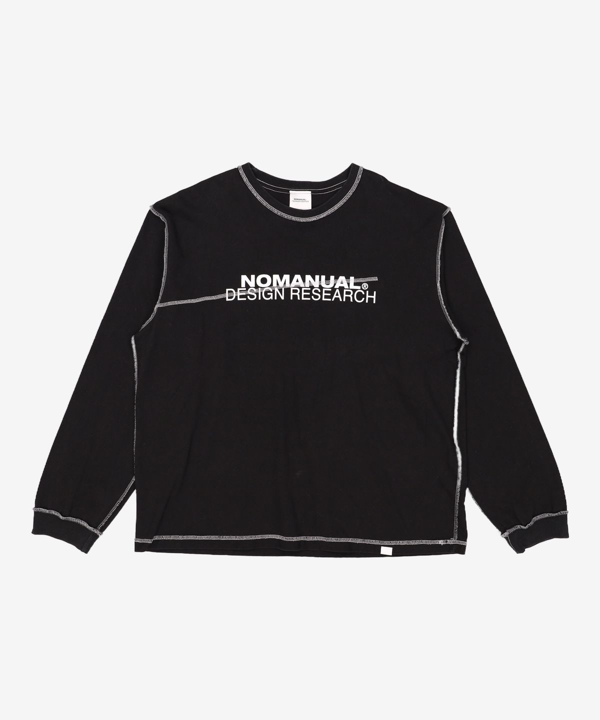 노매뉴얼(NOMANUAL) 긴소매 티셔츠 L