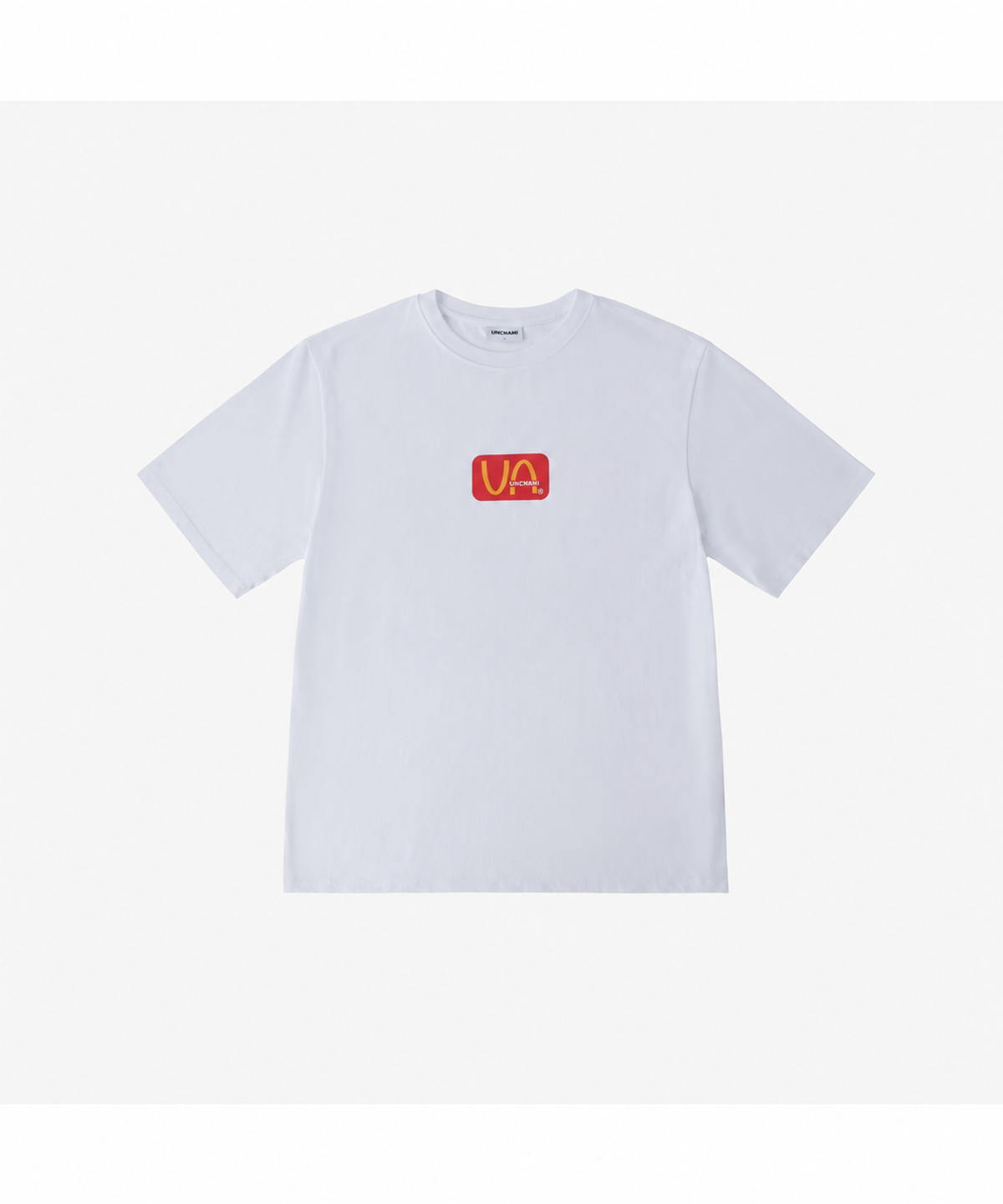 언커먼(UNCMN) I LOVE FAST NOOOODLES T-SHIRT WHITE