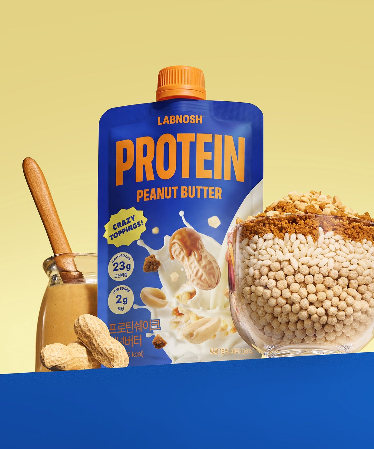 랩노쉬(LABNOSH) 프로틴쉐이크 피넛버터 7개입