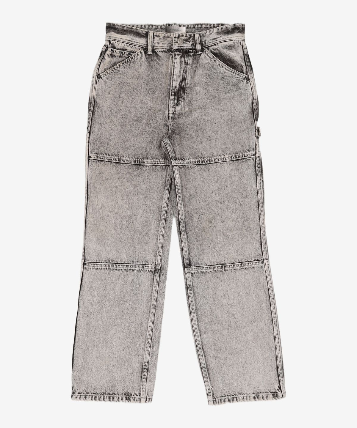 메종미네드(MAISON MINED) WHITE SPREAD CARPENTER DENIM-WHITE 46