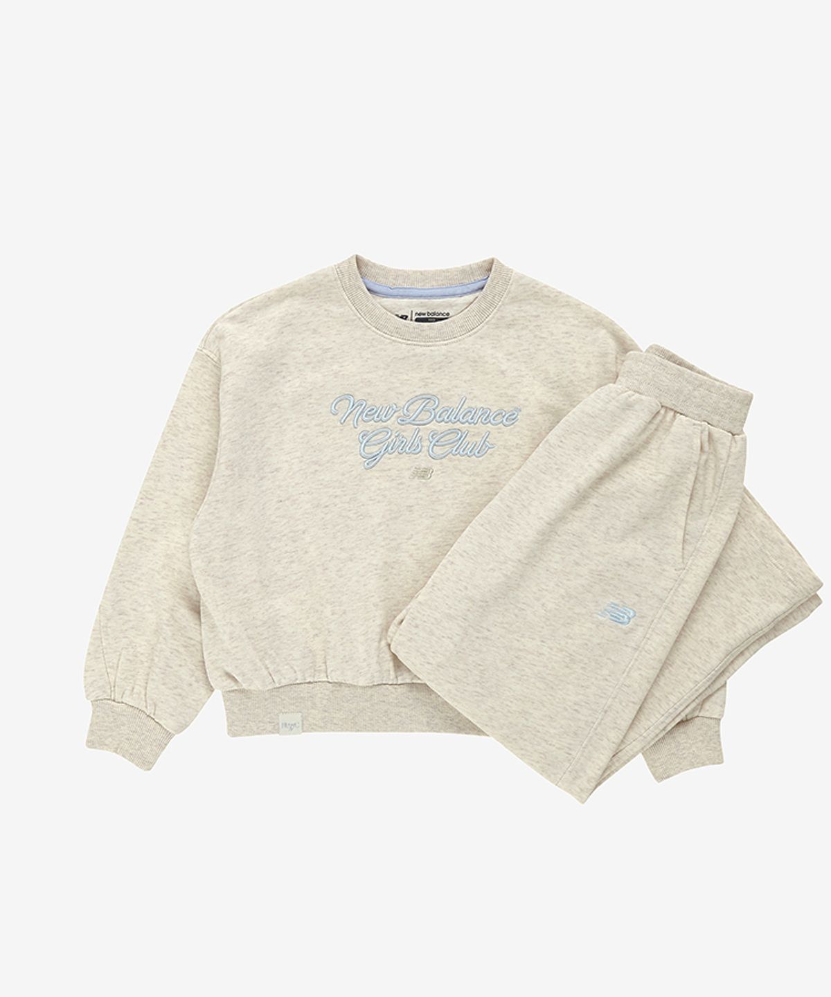 뉴발란스 키즈(NEWBALANCEKIDS) NBgC_벌룬 스웻 셔츠 세트 NK9YG4903G33