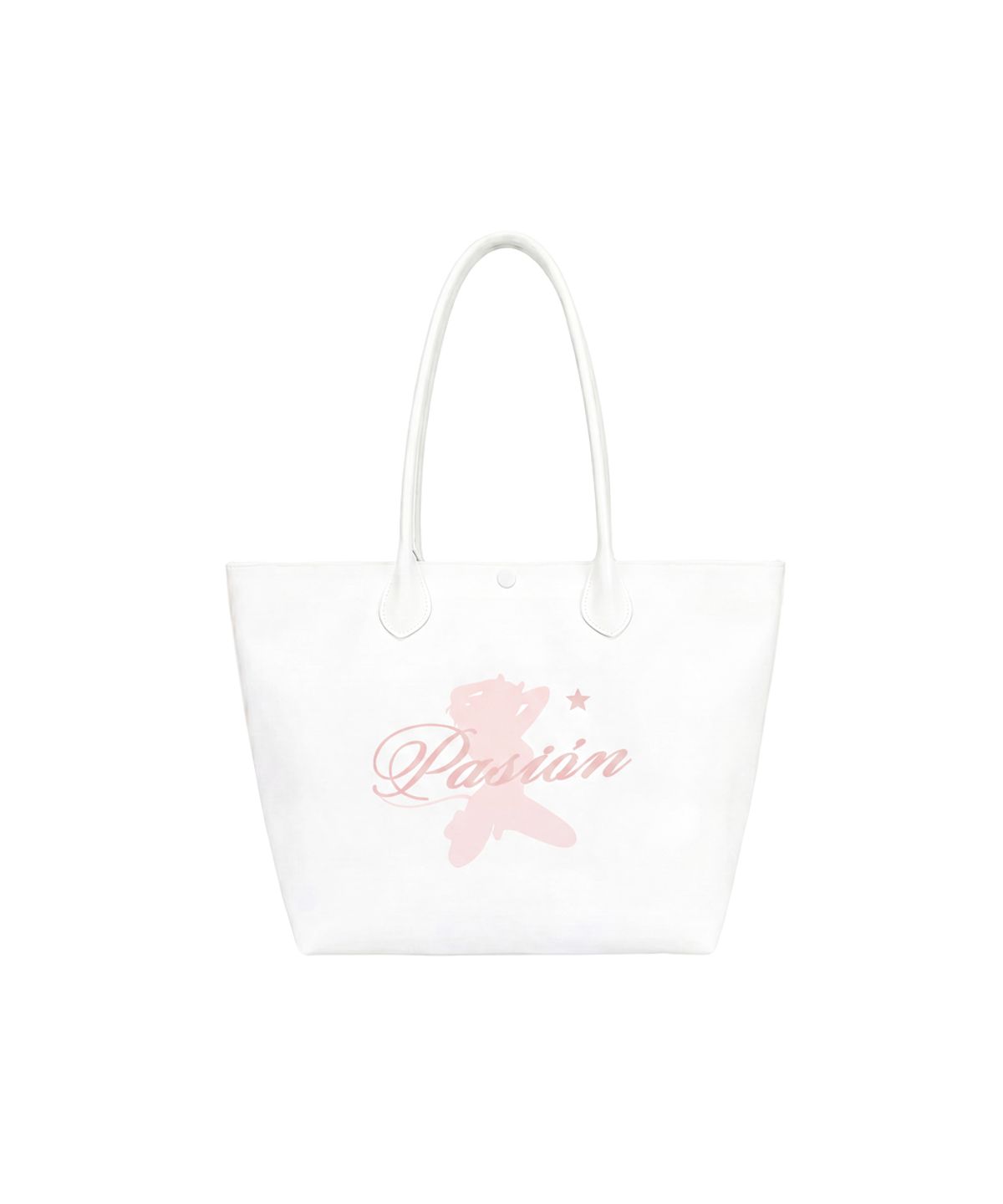 파시온(PASION) 밀키 젤리 백_화이트 Milky Jelly Bag_White