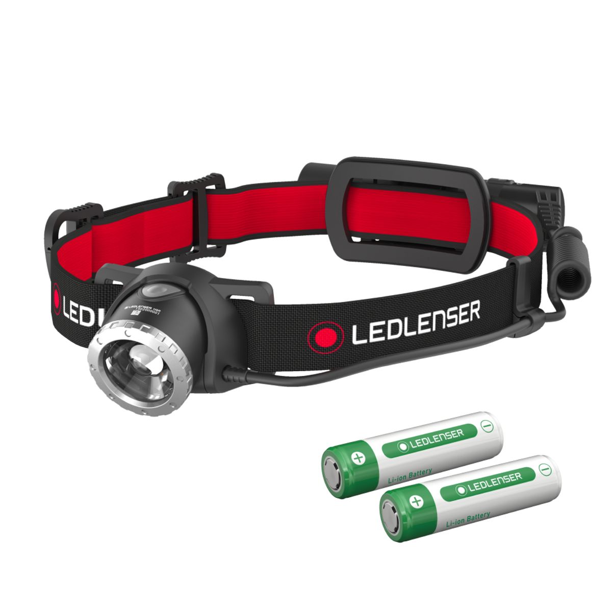 레드렌서(LEDLENSER) H8R (503289) 헤드랜턴 & Spare Battery Twin pack (503366)
