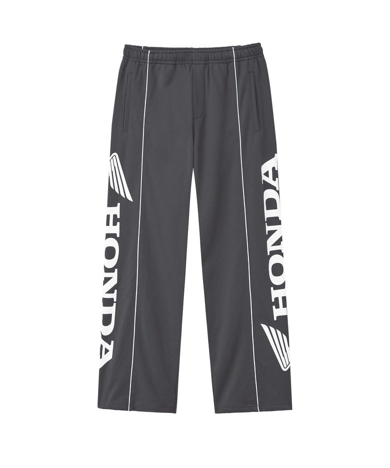 Racing Piping Sweatpants Charcoal