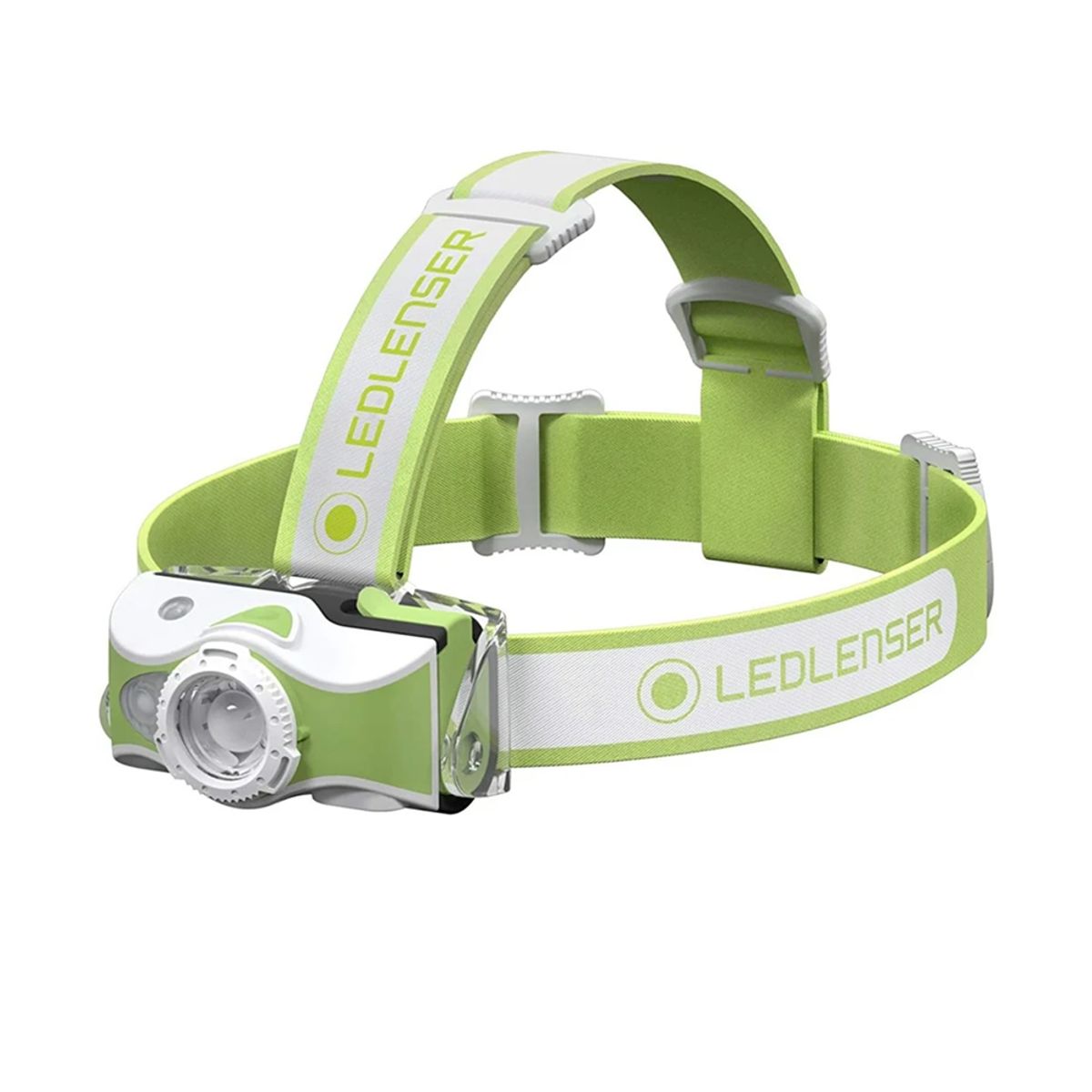 레드렌서(LEDLENSER) MH7 600루멘 충전용 헤드랜턴_그린&화이트