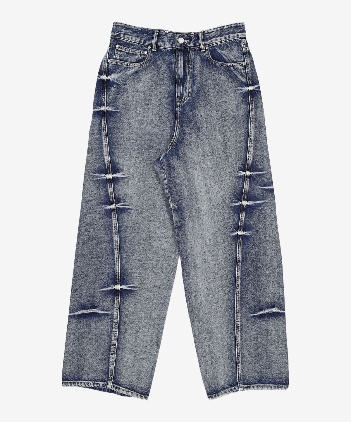 메종미네드(MAISON MINED) [SET] GRAPIC T-SHIRTS + PINCH DENIM PANTS SS