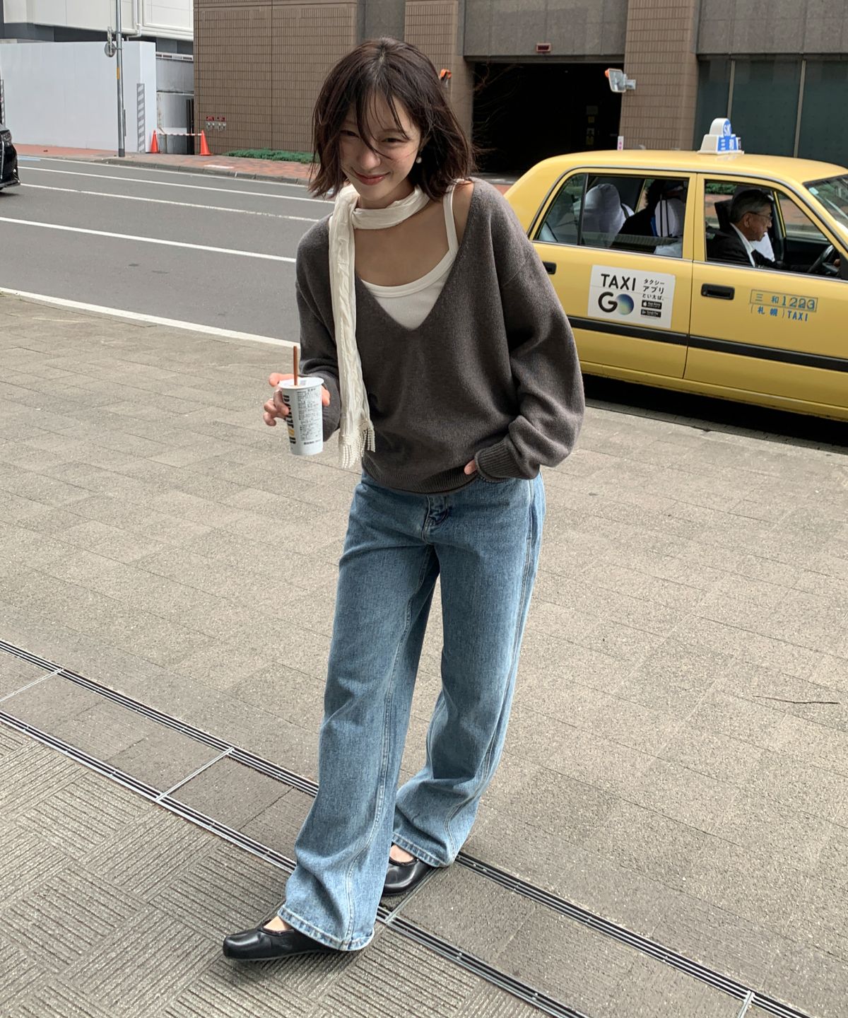 토아베(TOAVE) 90s Straight Fit Denim (Middle blue)