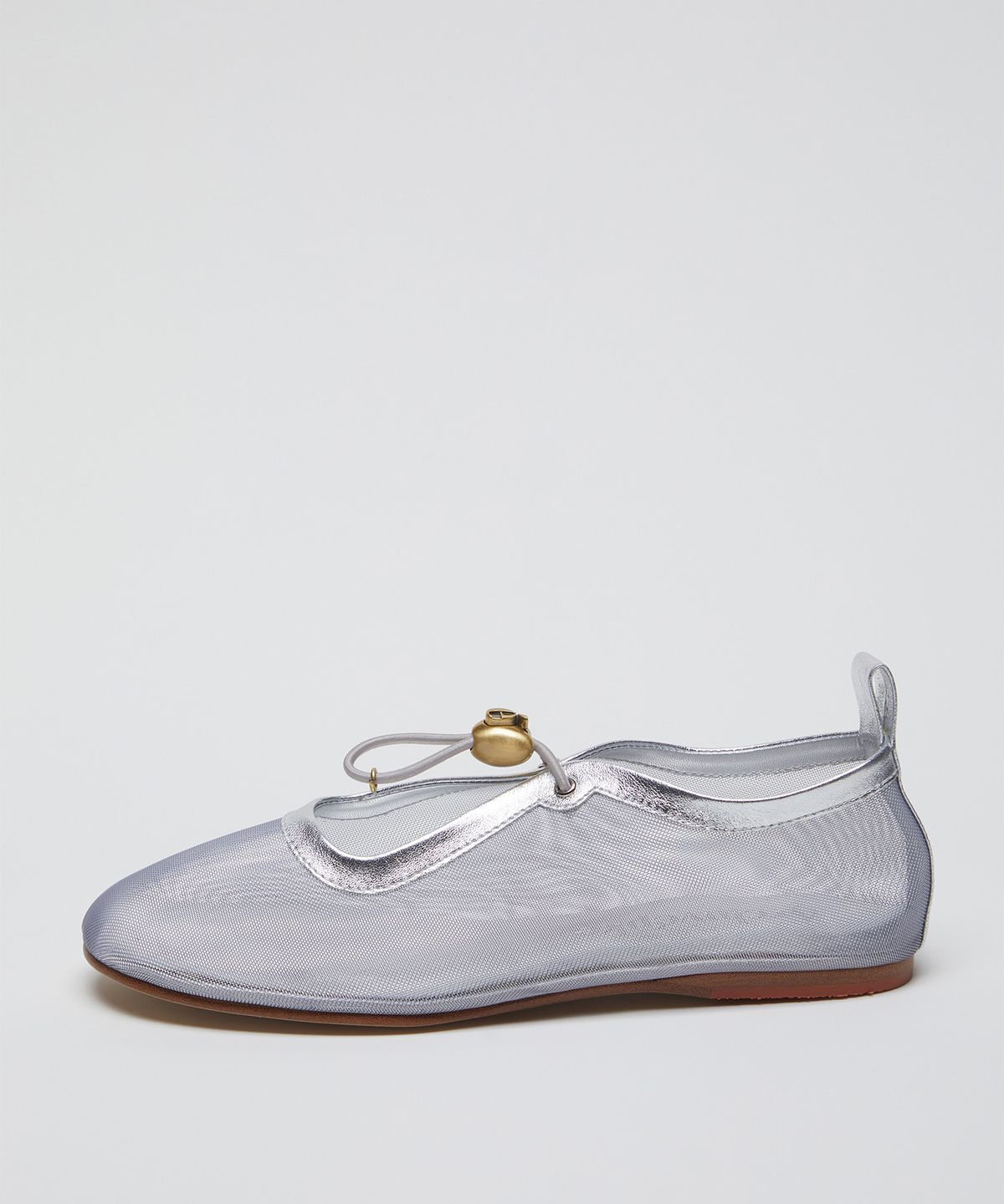 아카이브앱크(ARCHIVEPKE) Mesh luv string flats(Mesh silver)_OK1DX26003MSI