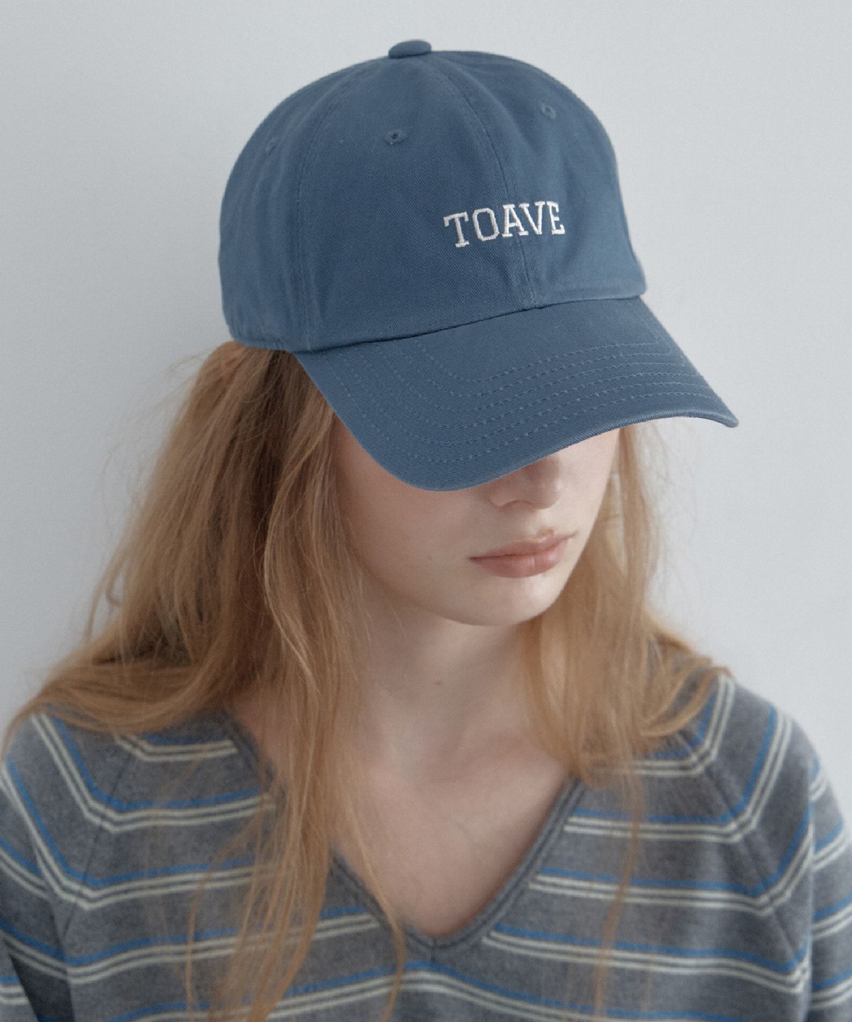 토아베(TOAVE) Type Logo Ball Cap (Blue)