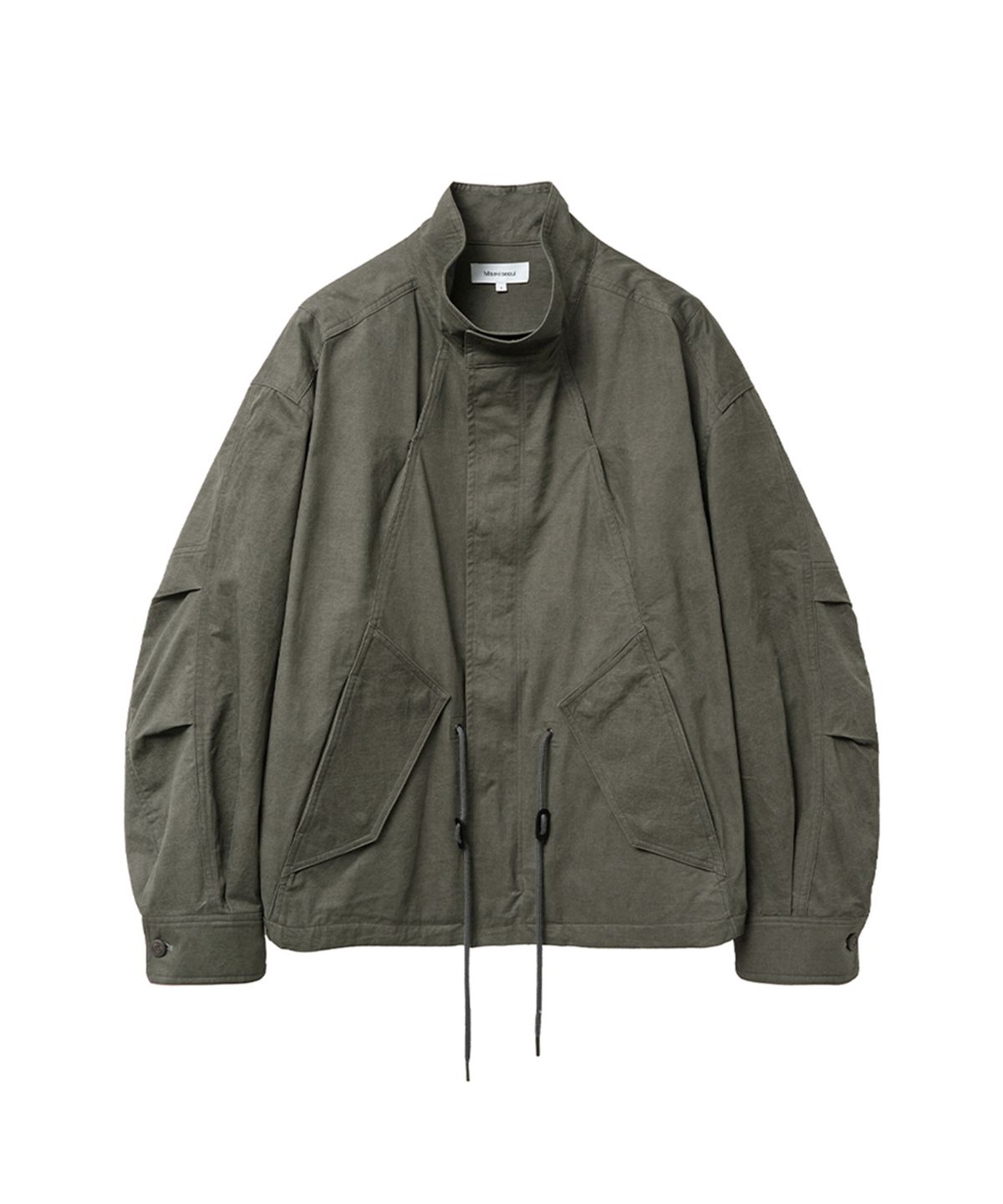 미세키서울(MISEKI SEOUL) Double pocket short field jacket KHAKI