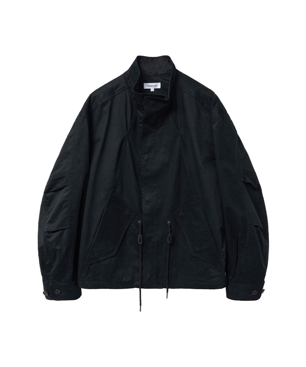미세키서울(MISEKI SEOUL) Double pocket short field jacket BLACK