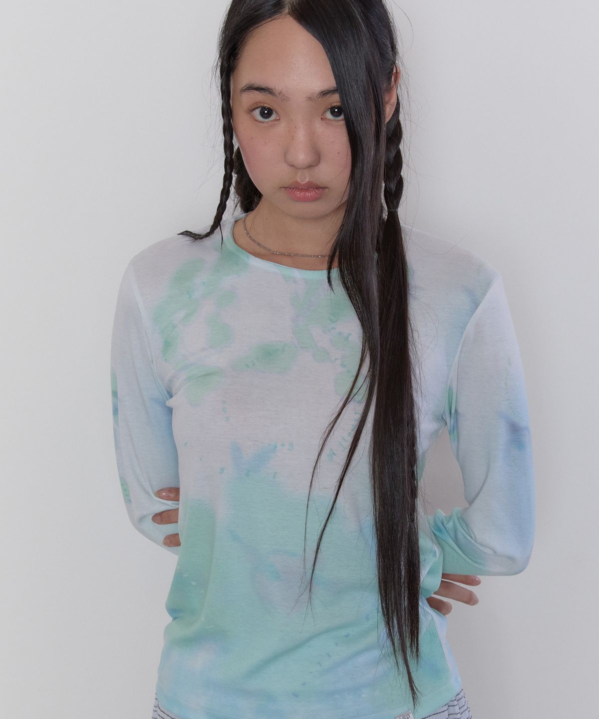 타입서비스(TYPESERVICE) Water Bloom Top [Mint]