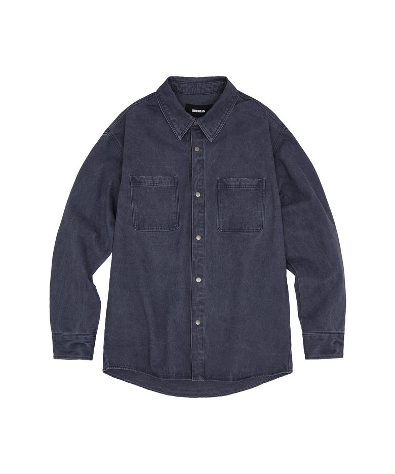 VINTAGE WASHED SHIRT [DUTCH BLUE]