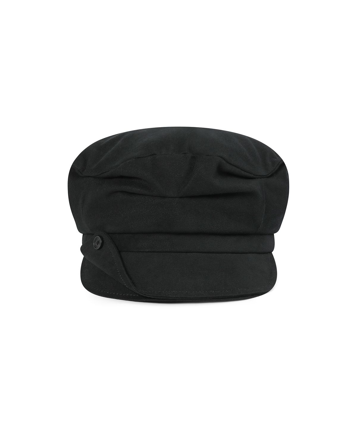 미세키서울(MISEKI SEOUL) Folding button newsboy cap BLACK
