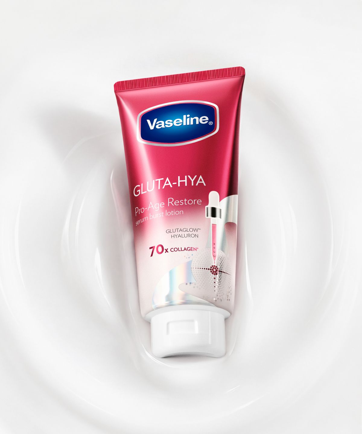 바세린(VASELINE) 바세린 글루타히야 프로에이지 리스토어 바디로션 300ML