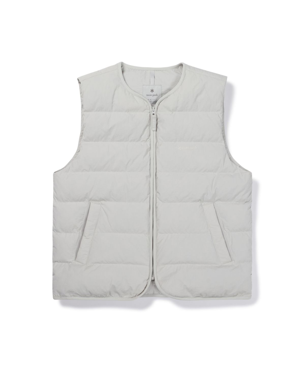 스노우피크 어패럴(SNOWPEAK APPAREL) 랜드 경량 다운 베스트 (S26WMGDV60) Stone Gray