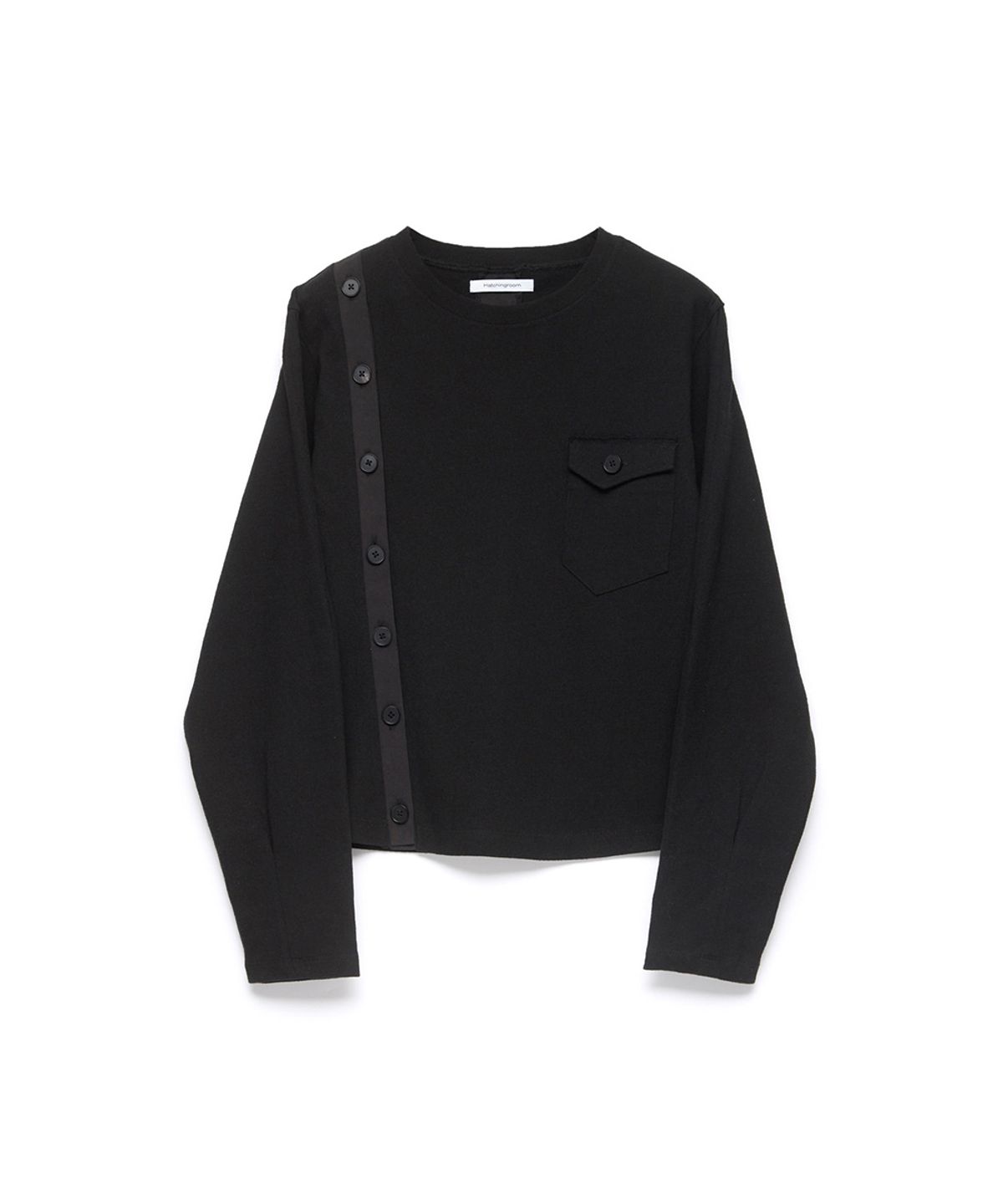 해칭룸(HATCHINGROOM) Volume Tee Black