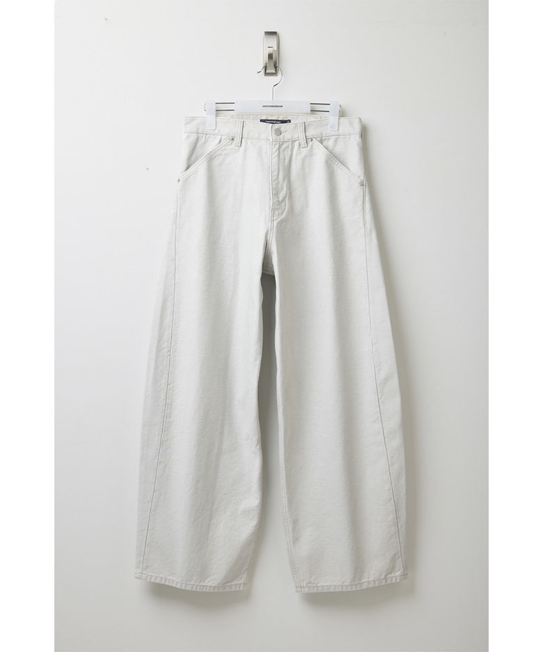 Wide Curve Jeans Light Grey