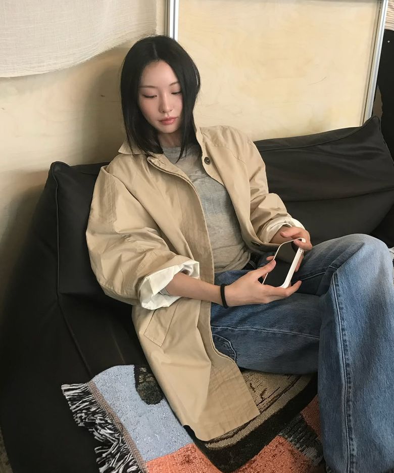 링클 사파리 하프 자켓 [BEIGE] / GF1LJK514