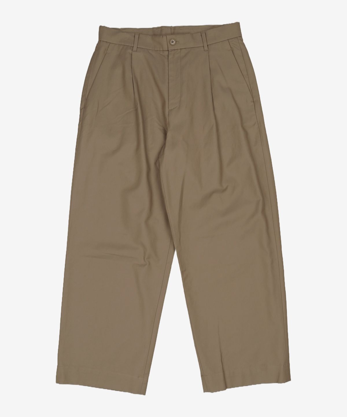 브라운야드(BROWNYARD) 22fw 와이드 치노 팬츠, 베이지 4