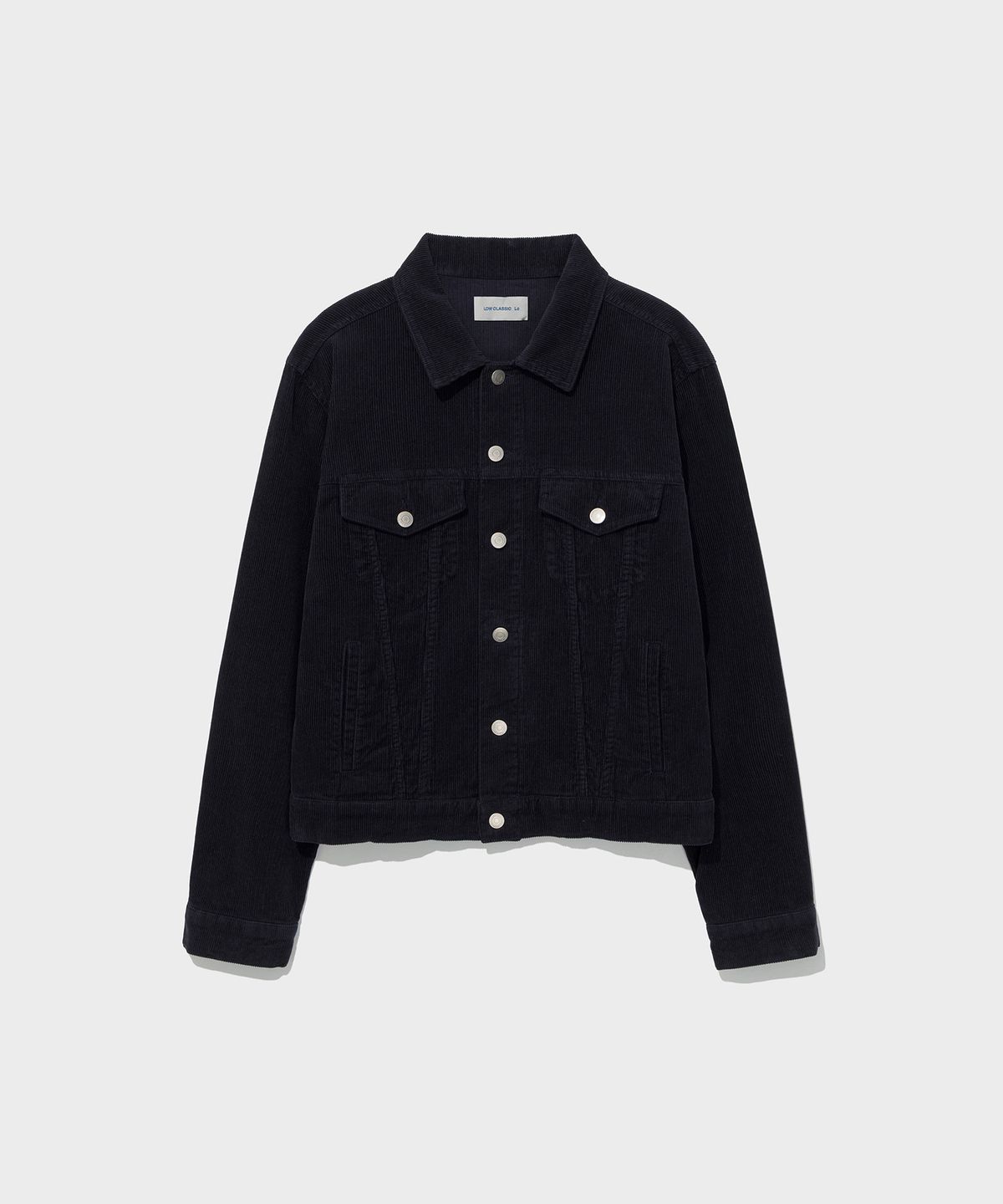 로우클래식(LOW CLASSIC) CORDUROY TRUCKER JACKET_NAVY [LC263JK03NV]