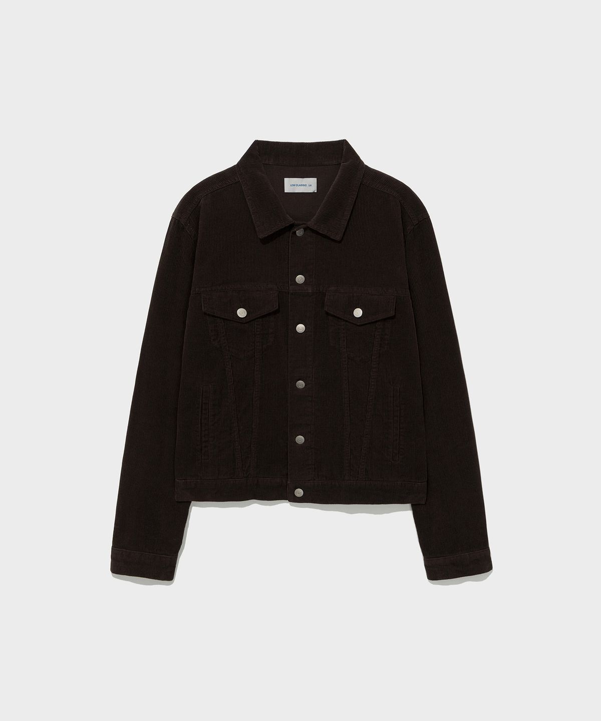 로우클래식(LOW CLASSIC) CORDUROY TRUCKER JACKET_BROWN [LC263JK03BR]