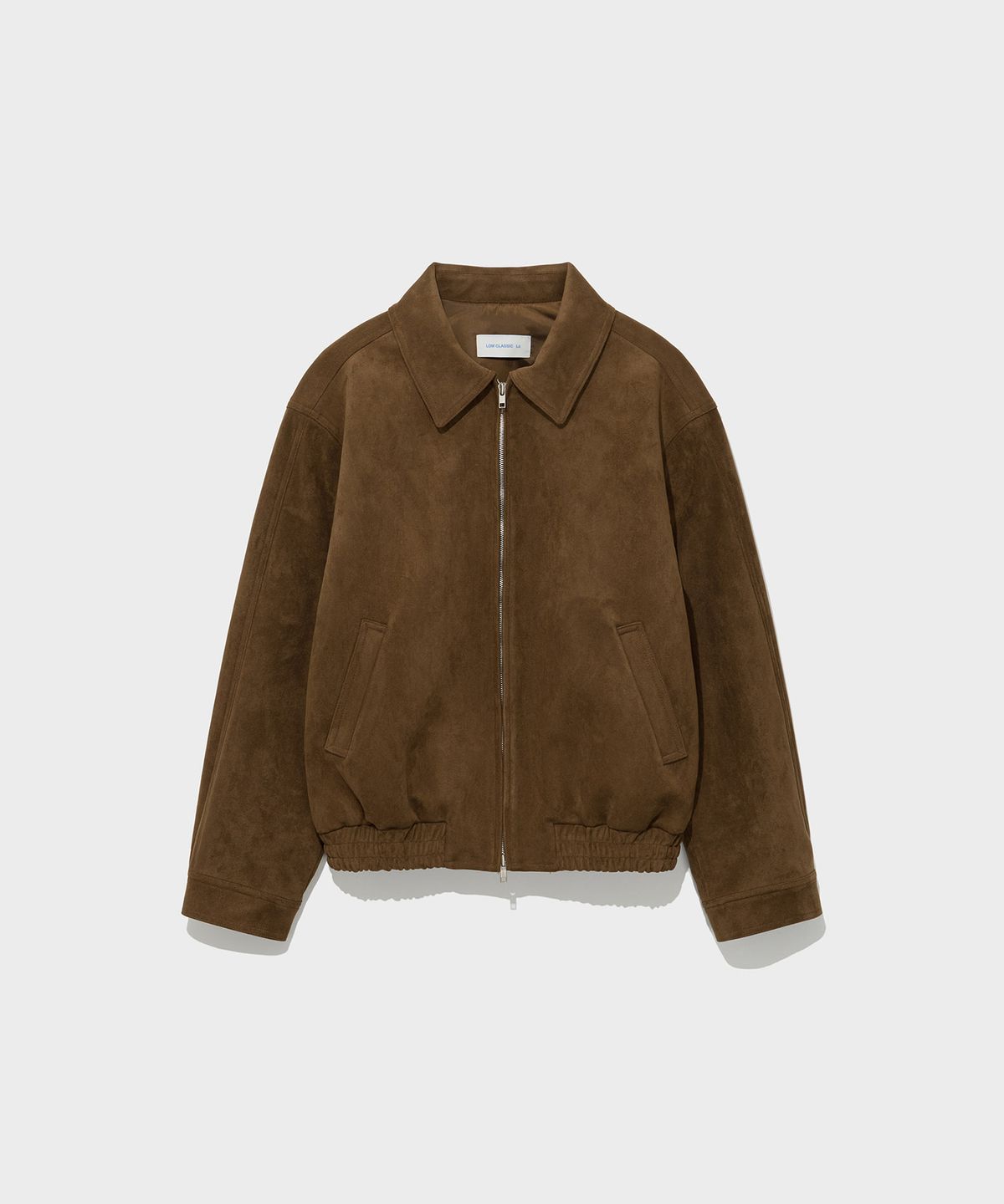 로우클래식(LOW CLASSIC) ARTIFICIAL SUEDE ZIP-UP BLOUSON_CAMEL [LC263JP02CA]
