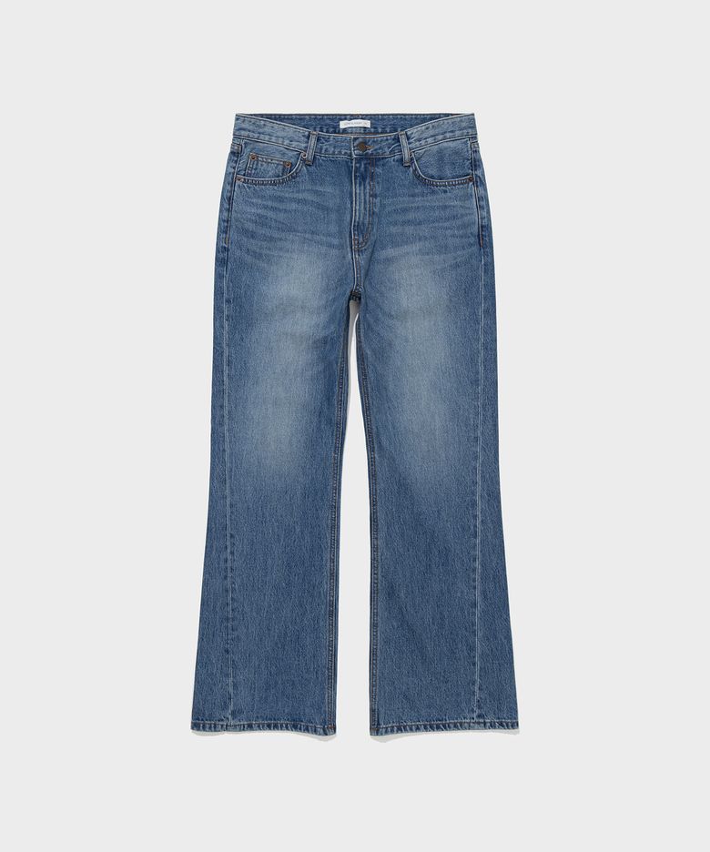 MID-RISE BOOT-CUT JEANS_BLUE [LC263PT21BL]