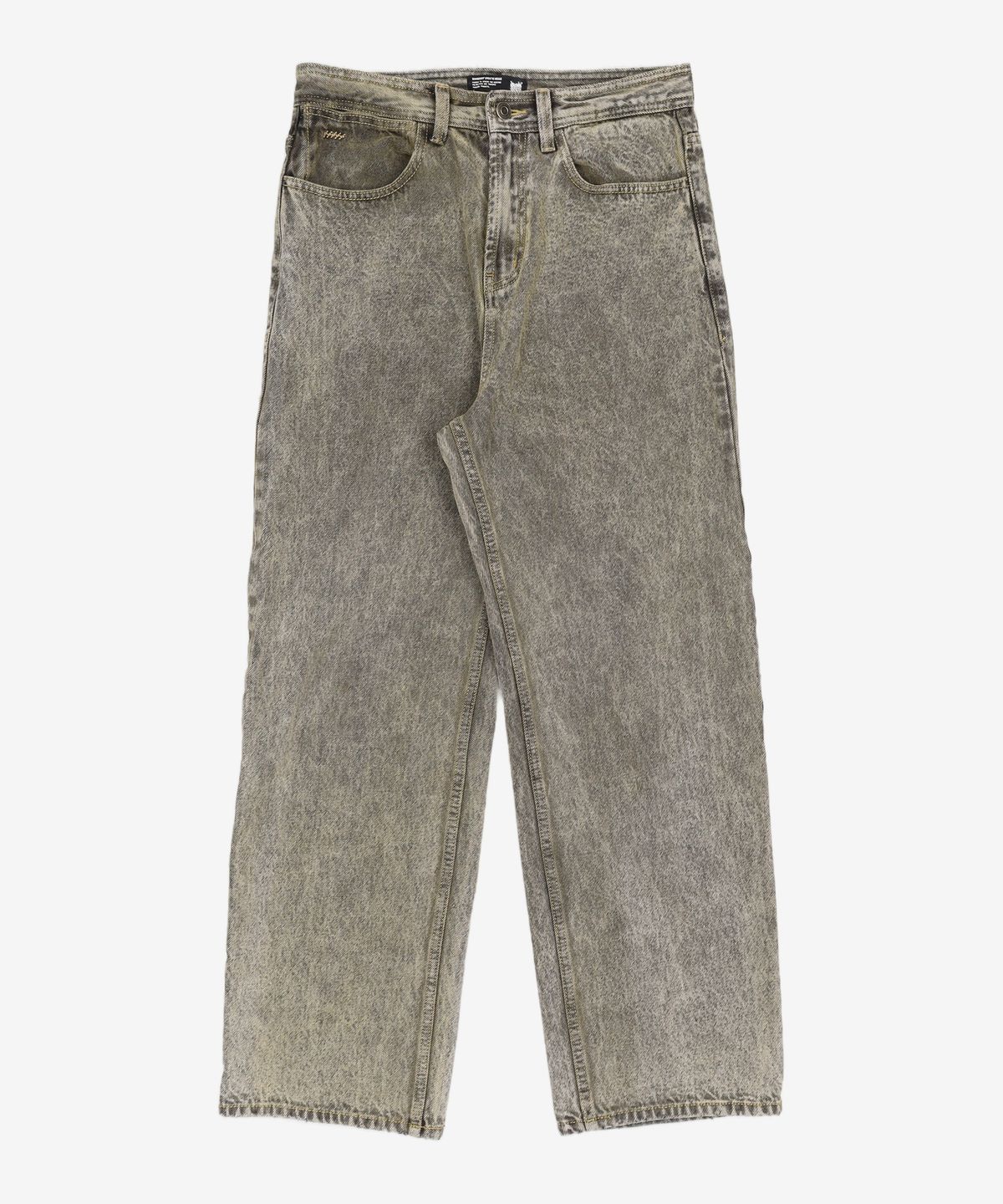 브라운브레스(BROWNBREATH) MSSG TINT WIDE JEAN - YELLOW M