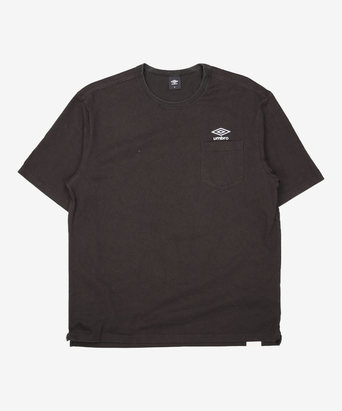 엄브로(UMBRO) 에센셜 포켓 반팔 티셔츠 블랙(UP123CRS17) 105(XL)