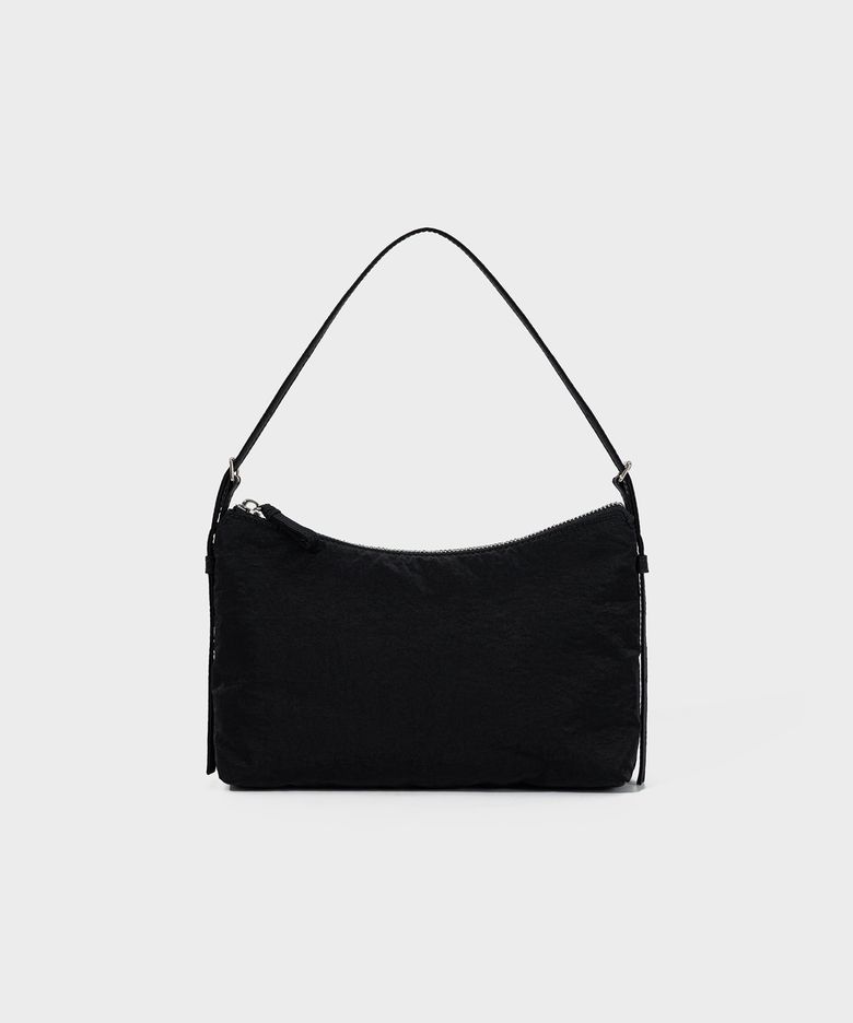 MINI STRAP SHOLDER BAG_BLACK [LC267BA10BK]